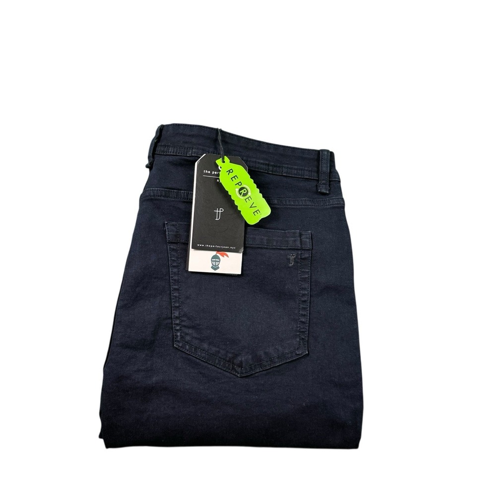 The Perfect Jean Submarine Blue Slim Fit Straight Fit Jean Size 38x36 NWT